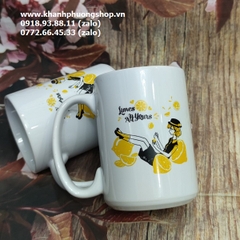 ly sứ uống nước có quai cầm - ly sứ đẹp