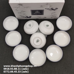 chén đựng nước chấm sứ minh long - chén đựng nước chấm sứ