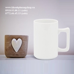 ly sứ trắng Minh Long 0.52L - ly bia sứ Minh Long 0.52L