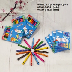 bộ 3 hộp sáp tô màu cho bé - sáp tô màu