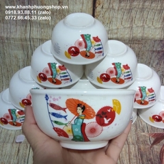 chén sứ trắng - chén sứ ăn cơm - chén sứ