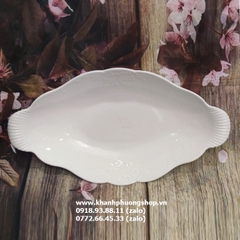 dĩa để trái cây sứ Minh Long - dĩa trưng trái cây sứ Minh Long
