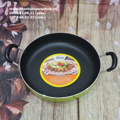 chảo chiên chống dính 28cm - chảo chống dính 2 quai 28cm