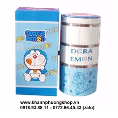 Hộp cơm giữ nhiệt 3 tầng mẫu hoạt hình - hộp cơm giữ nhiệt 3 tầng 1200ml