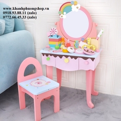 bộ đồ chơi bàn trang điểm cho bé - bàn trang điểm cho bé