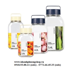 bình ngâm trái cây lock&lock - bình nhựa ngâm trái cây lock&lock