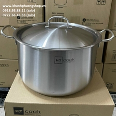 Nồi inox HT cook 28cm - nồi xài bếp từ 28cm