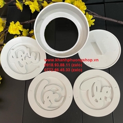 khuôn làm xôi phúc lộc thọ - khuôn xôi tròn chữ Phúc Lộc Thọ