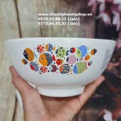 tô sứ hình cá - tô sứ