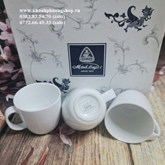 ly sứ Minh Long 0.25L - ly sứ trắng Minh Long 250ml