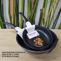 chảo chống dính easy frypan lock&lock - chảo chống dính lock&lock