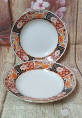 Dĩa sứ ngũ sắc sâu lòng size 23cm - dĩa sứ ngũ sắc lòng sâu