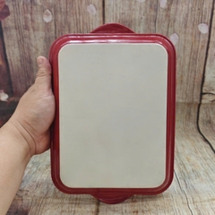Khay nướng sứ đút lò hình chữ nhật nhiều kích thước - khay sứ g55