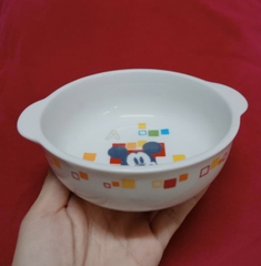 Tô sứ nhỏ cho bé hình Chuột Mickey - tô sứ nhỏ mẫu hoạt hình