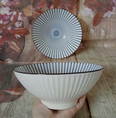 Tô sứ miệng loe đường kính 20cm - tô sứ miệng loe 20cm