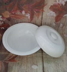 thố sứ đựng cơm canh có nắp - thố sứ đựng cơm