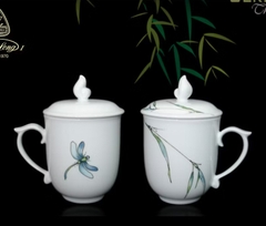Ca trà mẫu đơn Thanh Trúc 0.3L sứ Minh Long