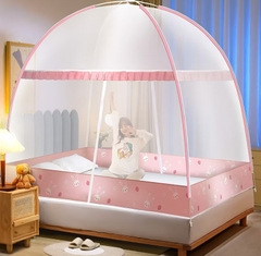 Mùng chụp xếp gọn không đáy - mùng chụp tự bung