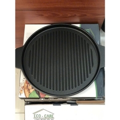 Chảo gang nướng BBQ eco-care 24cm - chảo nướng BBQ chống dính cao cấp