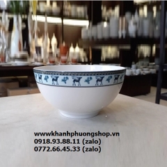 Bộ bàn ăn Lộc Lạc gốm sứ Minh Long - bộ chén tô dĩa lộc lạc sứ minh long