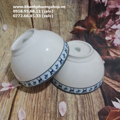 Bộ bàn ăn Lộc Lạc gốm sứ Minh Long - bộ chén tô dĩa lộc lạc sứ minh long