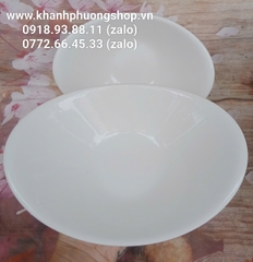 Tô thỏi vàng gốm sứ Minh Long 20cm - tô sứ minh long hình thỏi vàng