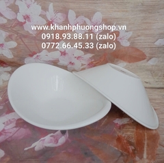 Tô thỏi vàng gốm sứ Minh Long 20cm - tô sứ minh long hình thỏi vàng