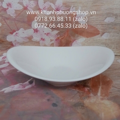 Tô thỏi vàng gốm sứ Minh Long 20cm - tô sứ minh long hình thỏi vàng