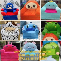 Ghế sofa gấp gọn 3 tầng nhiều mẫu cho bé
