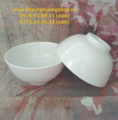 Bộ tô dĩa nhỏ gốm sứ Minh Long - tô dĩa sứ minh long size nhỏ