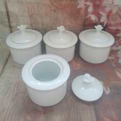 Hũ đựng gia vị gốm sứ Minh Long - hủ gia vị sứ minh long