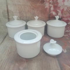 Hũ đựng gia vị gốm sứ Minh Long - hủ gia vị sứ minh long