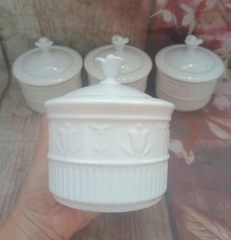 Hũ đựng gia vị gốm sứ Minh Long - hủ gia vị sứ minh long
