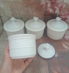 Hũ đựng gia vị gốm sứ Minh Long - hủ gia vị sứ minh long