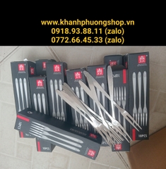 Nĩa nhỏ ăn trái cây hộp 10 cái - nĩa inox nhỏ ăn trái cây