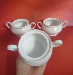 hũ đựng đường sứ Minh Long - hũ đựng gia vị sứ minh long