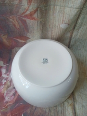 Thố sứ Minh Long không nắp 15,18,22cm - thố đựng cơm, thố canh gốm sứ minh long