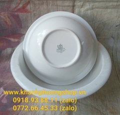 Thố cơm, thố canh lớn gốm sứ Minh Long - thố sứ minh long