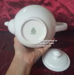 Bình trà Camellia 1.1L gốm sứ Minh Long - bình trà 1.1L gốm sứ minh long