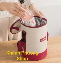 Túi giữ nhiệt cao cấp đựng hộp cơm - túi giữ nhiệt loại dày cao cấp