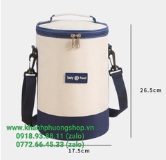 Túi giữ nhiệt cao cấp đựng hộp cơm - túi giữ nhiệt loại dày cao cấp