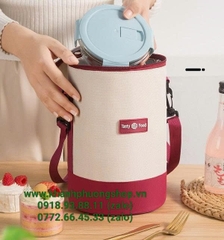 Túi giữ nhiệt cao cấp đựng hộp cơm - túi giữ nhiệt loại dày cao cấp