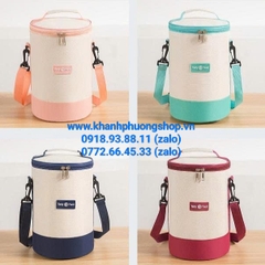 Túi giữ nhiệt cao cấp đựng hộp cơm - túi giữ nhiệt loại dày cao cấp