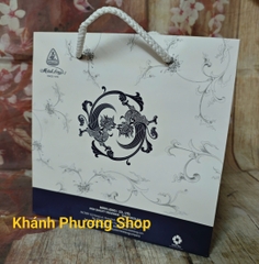 Combo 5 túi xách giấy quà tặng gốm sứ Minh Long 30x30x18cm