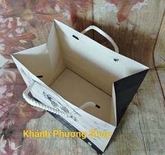 Combo 5 túi xách giấy quà tặng gốm sứ Minh Long 30x30x18cm