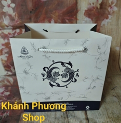 Combo 5 túi xách giấy quà tặng gốm sứ Minh Long 30x30x18cm