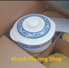 Thố chưng yến Chim Lạc sứ Minh Long - thố cá nhân 9.7cm Chim Lạc