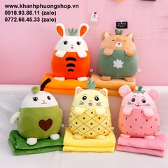 mền gối 3 trong 1 - gối mền 3 trong 1
