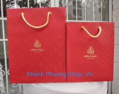 Túi xách giấy quà tặng gốm sứ Minh Long