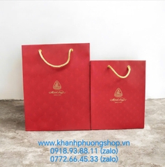Túi xách giấy quà tặng gốm sứ Minh Long